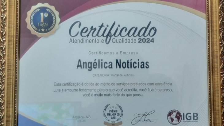 A IGB Pesquisas anuncia os destaques pelo bom atendimento e qualidade nos serviços prestados à cidade de Angélica no ano de 2024.