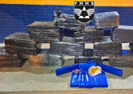 PMR apreende mais de 225 quilos de drogas durante fiscalização na MS-156