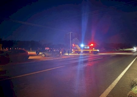 IVINHEMA: Dois homens ficam feridos em colisão entre motos na MS-141