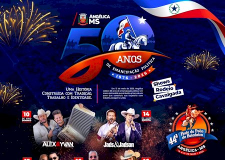 Angélica: Prefeitura confirma 44ª Festa do Peão dentro das comemorações dos 50 anos do município