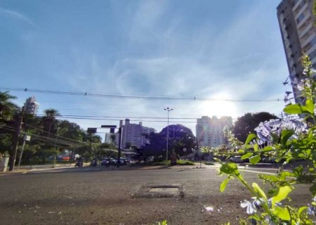 Mesmo com temperaturas de até 38°, quarta pode ter tempestades em MS