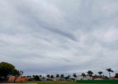 Angélica: Segunda-feira será quente com céu nublado e chuvas isolada