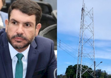 Indicação de Jamilson Name garante instalação de torre de telefonia em distrito de São Gabriel do Oeste