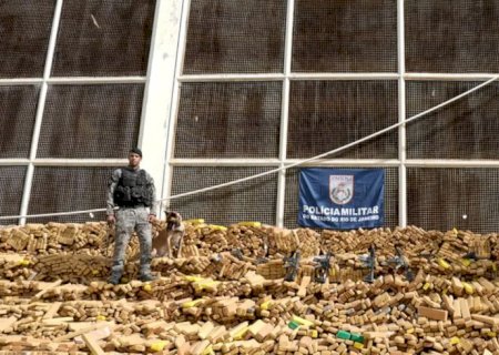 RJ: Operação na Maré apreende recorde de 48 toneladas de drogas