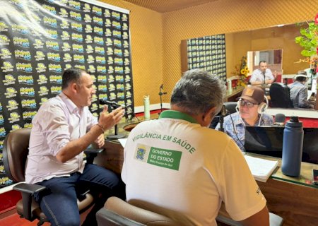 Entrevista na Rádio Tropical FM destaca situação da dengue e chikungunya em Angélica