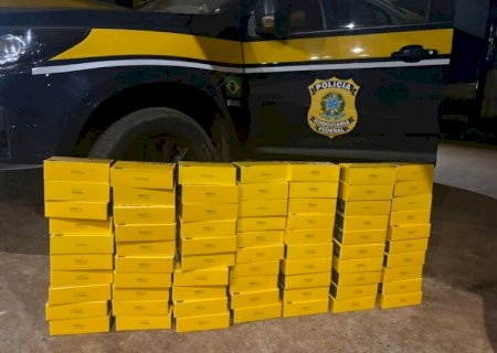 Micro-ônibus é parado pela polícia com carga de celulares sem documentação em MS