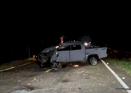 Três pessoas morrem em batida entre carro e caminhonete na MS-289