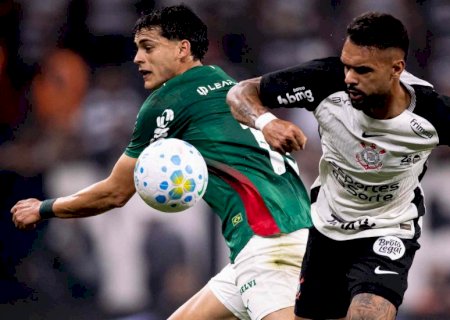 Corinthians e Palmeiras jogam pouco futebol em duelo brigado e de placar zerado