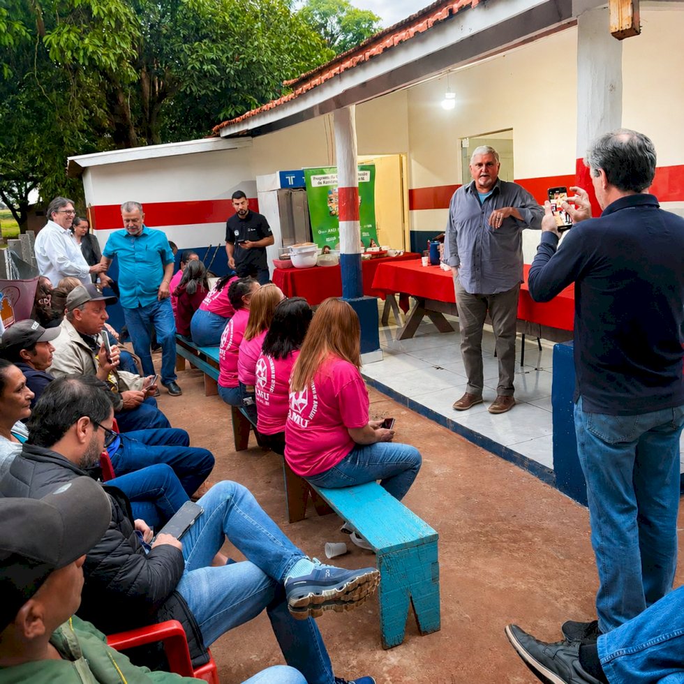 Deputado Zeca do PT visita Assentamento Estrela do Sul em Angélica e fortalece agricultura familiar
