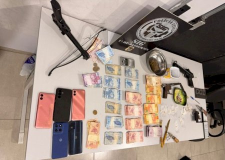 Investigação sobre tráfico termina com quatro presos e apreensão de drogas