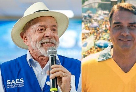 1º turno: Lula tem 40%, e Flávio Bolsonaro, 31%, aponta Datafolha
