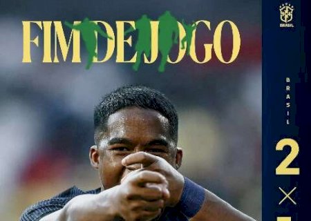 Endrick decide, Brasil vence Egito e fecha prepara&ccedil;&atilde;o para a Copa
