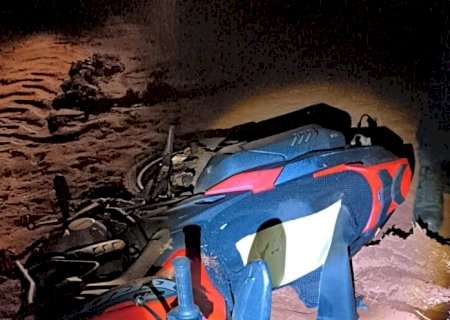 IVINHEMA: Polícia militar recupera motocicleta furtada poucas horas após crime