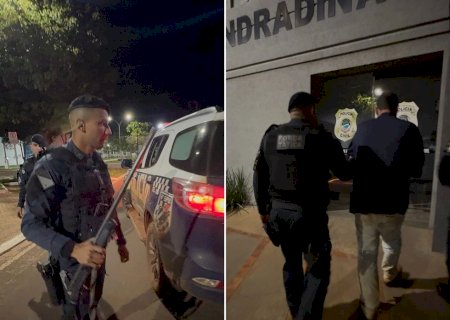NOVA ANDRADINA: Força Tática prende homem com espingarda em área rural
