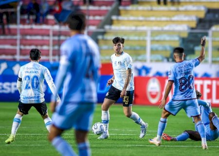 Gr&ecirc;mio perde para Bol&iacute;var e decide vaga da Sul-Americana em casa