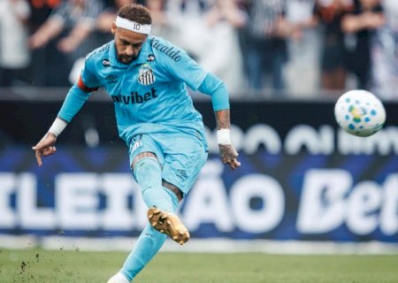 Neymar decide, Santos vence Corinthians e se afasta da zona de rebaixamento