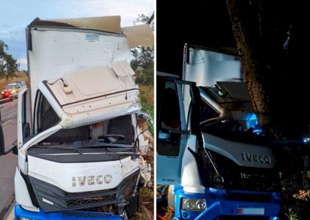 NOVA ANDRADINA: Caminhoneiro morre após acidente na BR-267