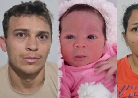Bebê sequestrada em Campo Grande é encontrada no Paraguai; casal de brasileiros foi preso