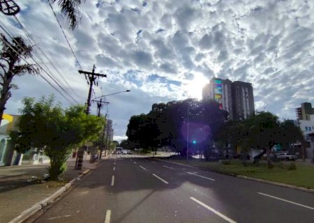 Sábado amanhece com frio de 8°C, mas temperaturas chegam aos 32°C em MS