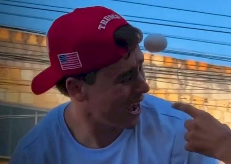 Nikolas é atingido por ovo durante ato de campanha na Grande BH (vídeo)