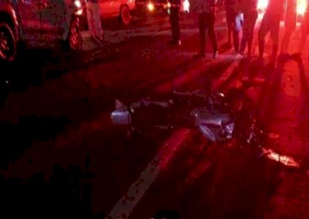 Motociclista morre em colisão frontal com caminhonete na BR-267 em Vicentina
