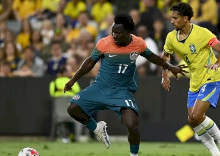 Rayan marca no fim, e Brasil empata com a Austr&aacute;lia em amistoso ap&oacute;s a Copa