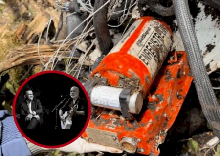 Caixa-preta de helicóptero que caiu em SC vai para análise no DF