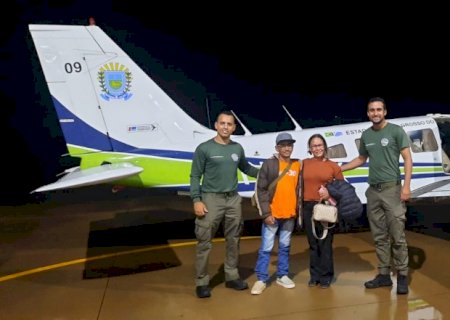 Após 7 anos de espera, paciente de Angélica é levado ao Paraná após chamado para transplante renal